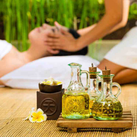 Orientalische Massage - schwarze Seife und Arganöl